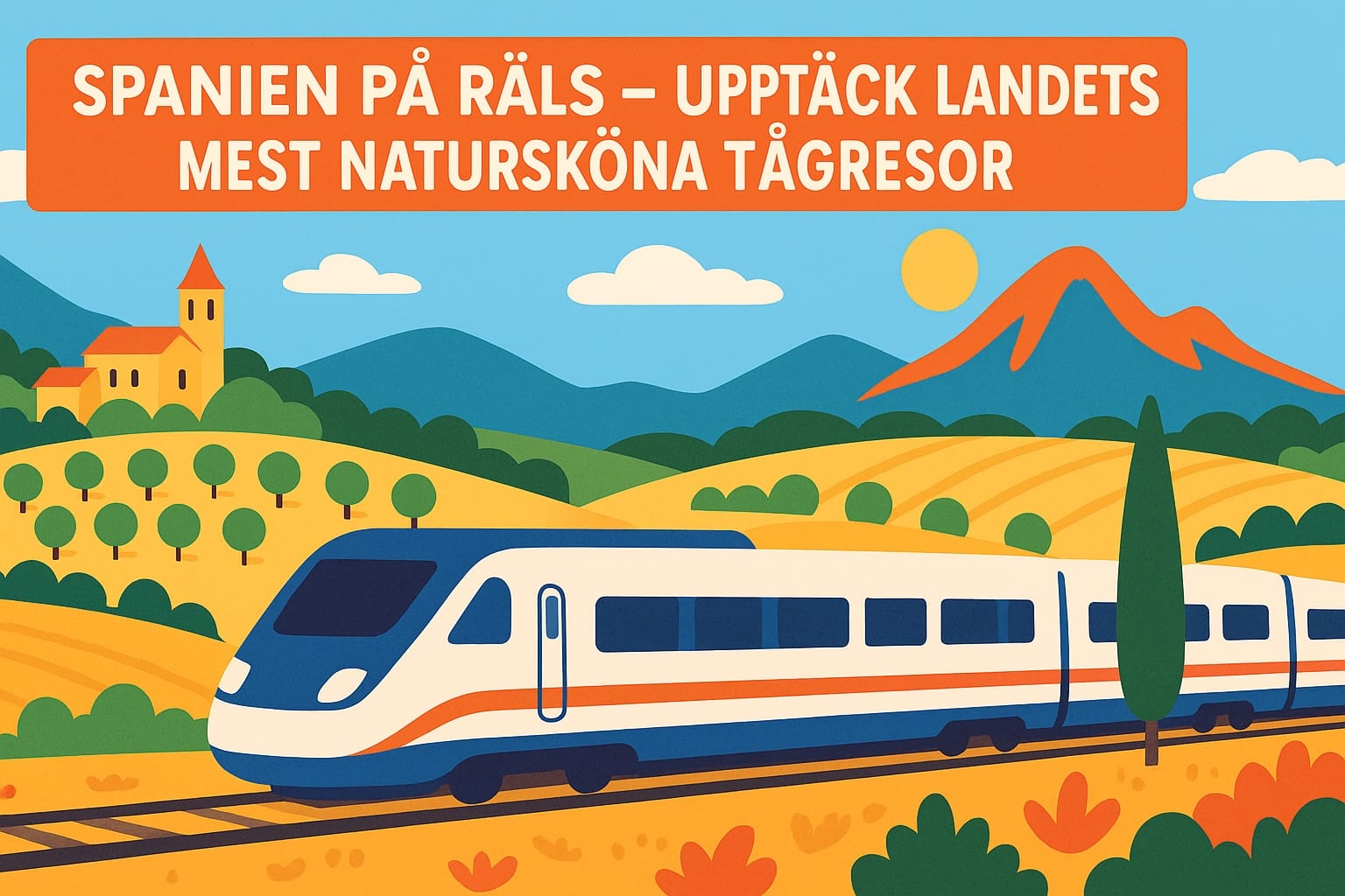 Spanien på räls – upptäck landets mest natursköna tågresor