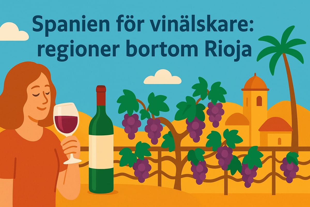 Spanien för vinälskare – regioner bortom Rioja