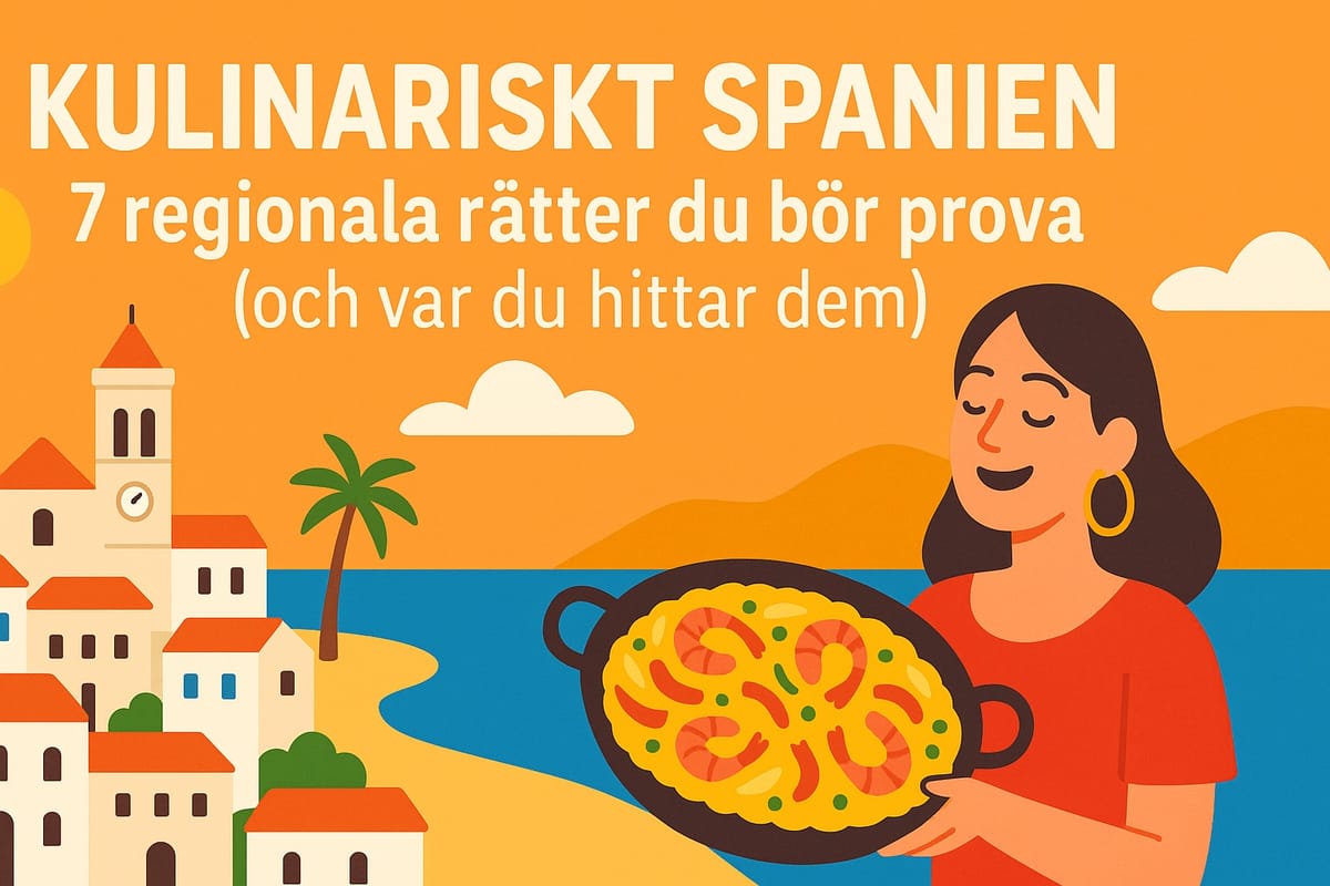 Kulinariskt Spanien – 7 regionala rätter du bör prova (och var du hittar dem)