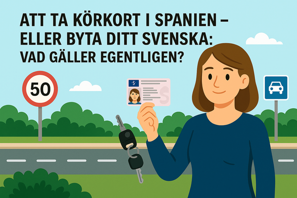 Att ta körkort i Spanien – eller byta ditt svenska: Vad gäller egentligen?