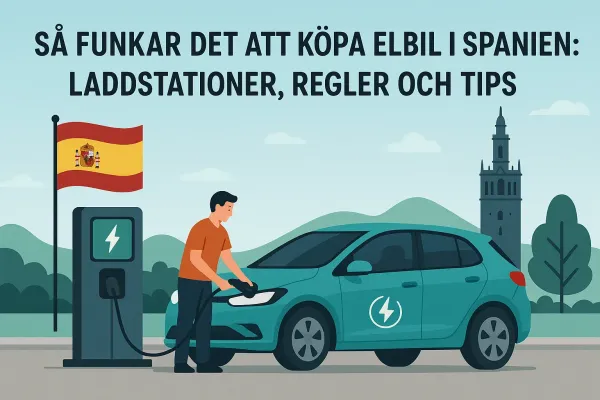 Så funkar det att köpa elbil i Spanien – laddstationer, regler och tips