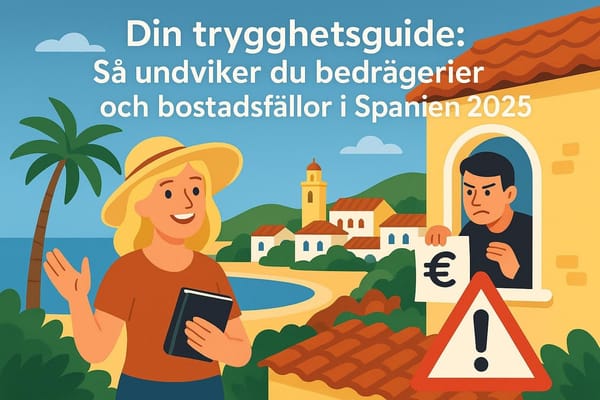 Din trygghetsguide: Så undviker du bedrägerier och bostadsfällor i Spanien 2025