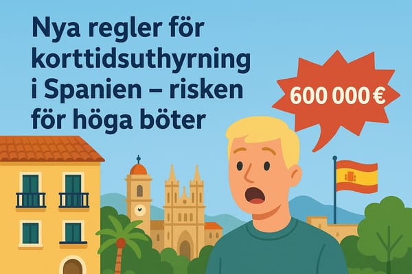 Spaniens nya regler för korttidsuthyrning – Vad Svenska ägare behöver veta