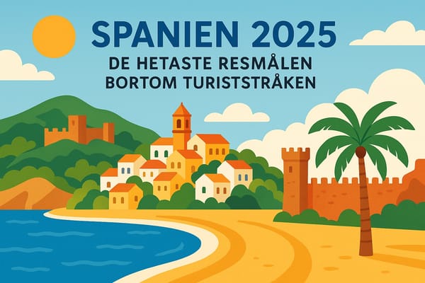Spanien 2025 – De hetaste resmålen bortom turiststråken