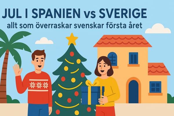 Jul i Spanien vs Sverige – allt som överraskar svenskar första året