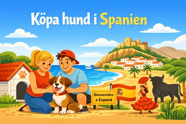 Köpa hund i Spanien – Hitta en seriös kennel och viktiga regler